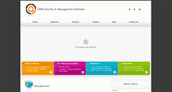 Desktop Screenshot of orbitqms.com